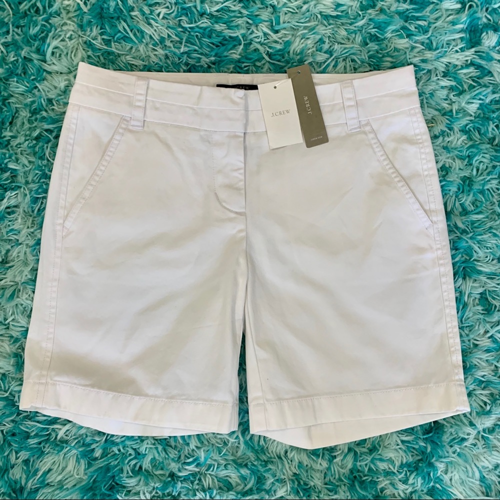 NWT White J.Crew shorts